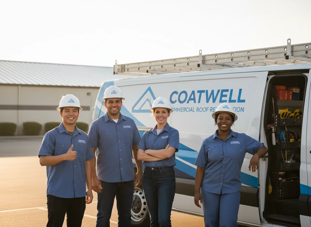 Commercial roof coating company in Evansville, AR